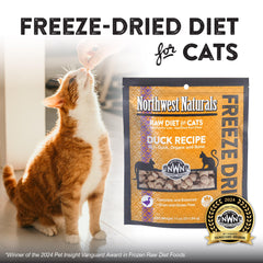 Northwest Naturals USA-made ingredients badge—human-grade quality for cats and kittens