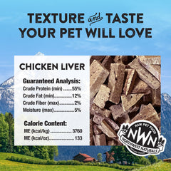 Northwest Naturals USA-made pet snack emphasizes safety through USDA inspector oversight.