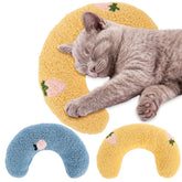 Novabright cat calming pillow yellow pair for cozy rest and soothing small pets