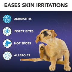 NOVEHA 1% Hydrocortisone Spray spot-application on a hot spot calms irritation.