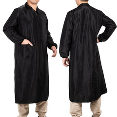 Noverlife grooming workwear side pocket view highlighting practical tool pockets for grooming.
