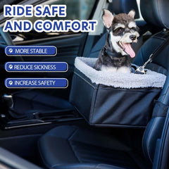NOVOLAB Dog Car Seat inner metal frame for sturdy support