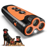 NoxLumina dog bark deterrent device front view for discreet portable training.