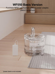NPET WF050TP faucet mode demonstrates adjustable drinking stream