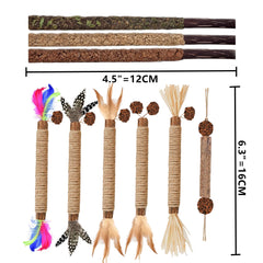 NSWXZDS feather detail emphasizing tactile enrichment and interactive grooming feel.