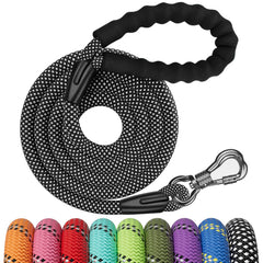 NTR 6ft training leash bone-hook promotes secure, tangle-free walks.