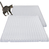Nuanchu cat repellent mats 20-pack clear protect furniture discreetly.