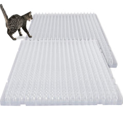 Nuanchu cat repellent mats 20-pack clear protect furniture discreetly.