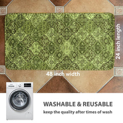 nunubaby washable pee pad absorbent surface soaks up spills quickly.