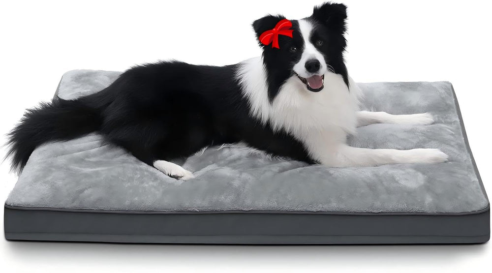 NUPIDA dog crate bed soft surface for plush comfort and calm rest