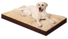 NUPIDA dog crate bed waterproof layer closeup demonstrates spill protection