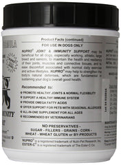 Nupro Joint Support 30oz used by a dog owner at home to support mobility
