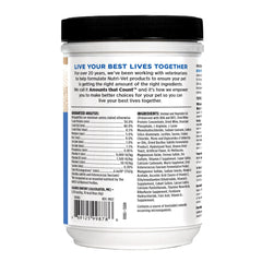 Nutri-Vet kitten powder mix with scoop aids easy daily preparation