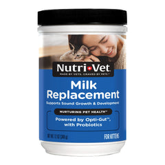 Nutri-Vet Milk Replacer for Kittens tub supports healthy growth