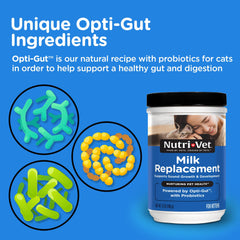 Nutri-Vet Veterinarian-formulated powder ensures quality and safety for kittens