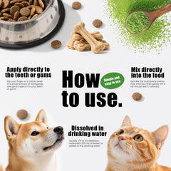 Nutridog formula targets tartar and plaque on teeth