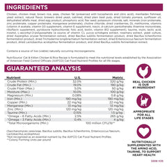 NutriSource BioPlex trace minerals from Alltech supporting healthy coat and immune status.