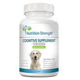 Nutrition Strength canine-brain-support chews close-up, helping aging dogs stay mentally engaged.