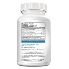 Nutrition Strength vitamin K for dogs chew tablets for easy daily supplementation