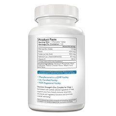 Nutrition Strength Zinc for Dogs immunity-support image suggesting balanced immune function.