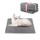 NWK fluffy self-warming cat mat fur texture offers a cozy resting spot for pets.