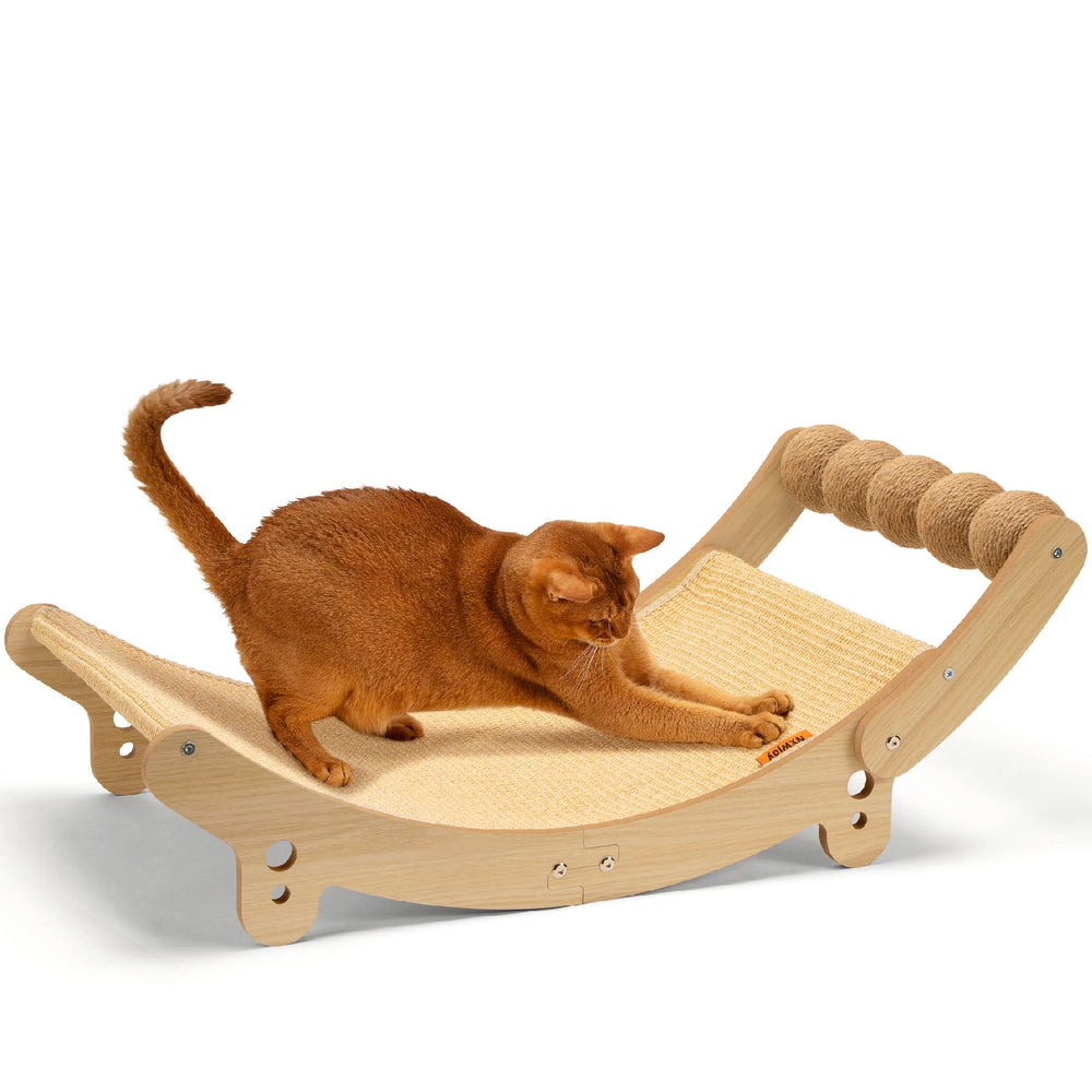 Nxwjoy cat sisal bed large outer view for scratching and lounging.