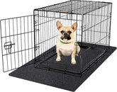 NYFITY Kennel Pad under crate provides floor protection and a soft surface for pets.