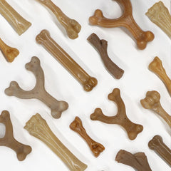 Nylabone Gourmet Sabor Solomillo con aromas intensos para morder.