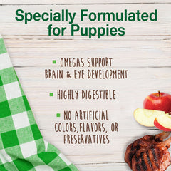 Nylabone Healthy Edibles chiot, texture douce favorisant la dentition.