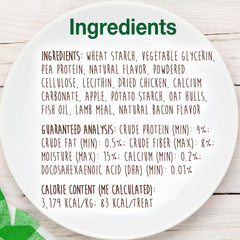 Nylabone Healthy Edibles digestible-texture puppy chew for gentle chewing