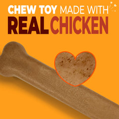 Nylabone Original Bone classic shape image highlights timeless chew toy design