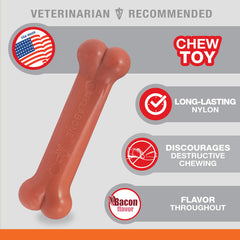 Nylabone Original Bone Power Chew Toy durable nylon construction for tough chewers