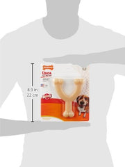 Nylabone Original Wishbone three-ends—promotes long-lasting play and healthy chewing.