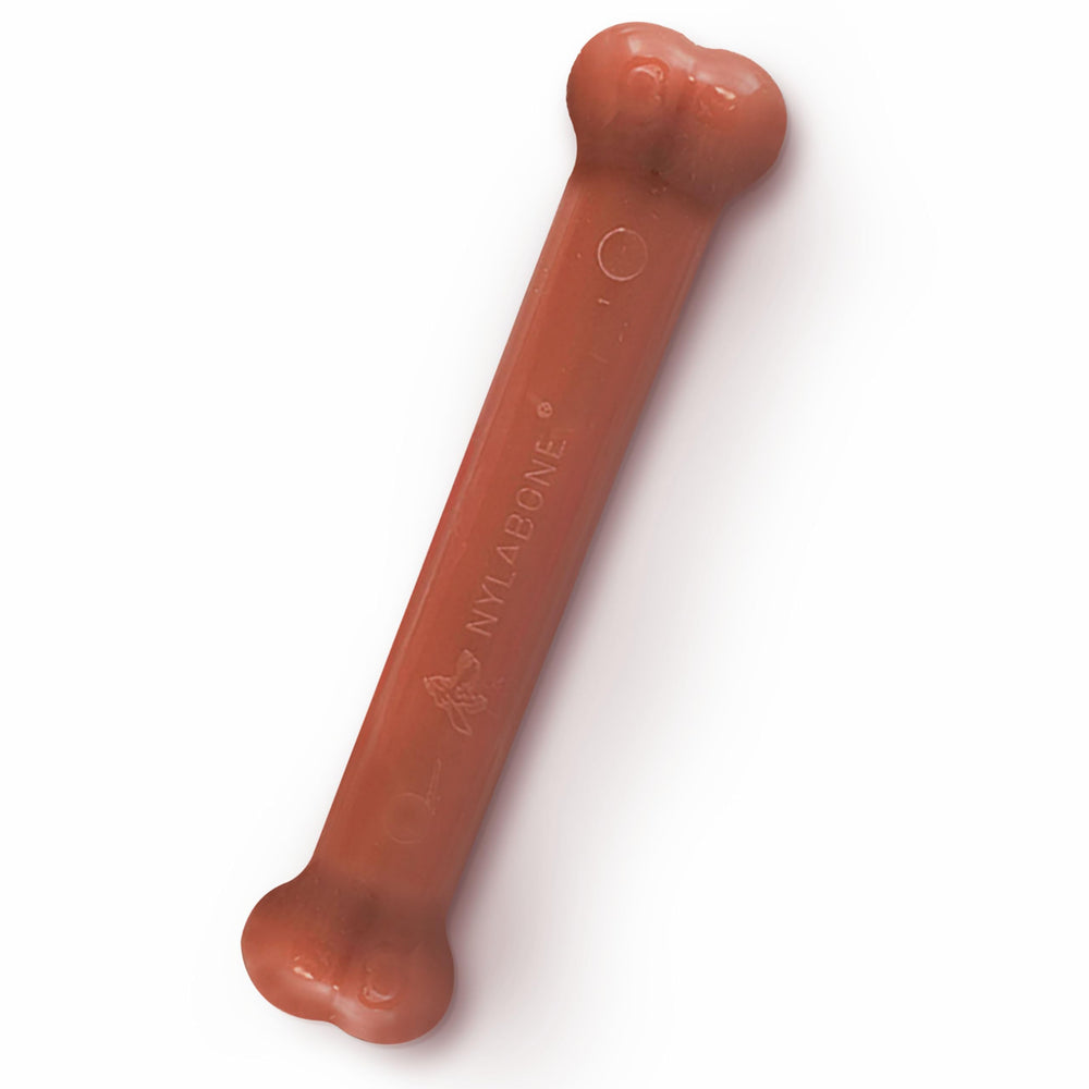 Nylabone Power Chew Classic Bone Toy bacon flavor for aggressive chewers