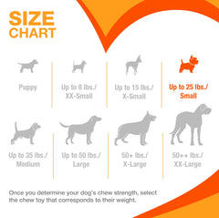 Nylabone Puppy Power Chew dental textures help reduce plaque during chewing