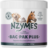 Nzymes Bac-Pak Plus bottle for daily digestion support