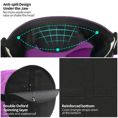 OAHELAKE breathable mesh feed bag for better airflow and comfort