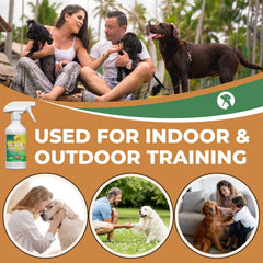 OAIEGSD No Pee Spray used for indoor-outdoor training on various surfaces