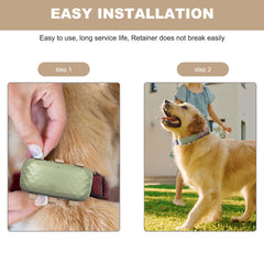 OatXtorpor collar clip easy-install enables quick tracker attachment.