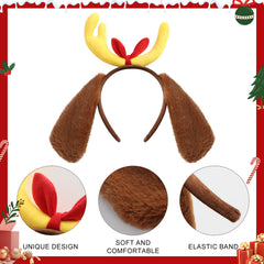 Obavioy adult-size headband fits most wearers for easy party dressing