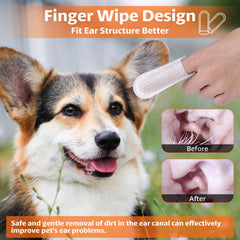 OBSEDE ear wipes emitting a fresh coconut scent for deodorizing