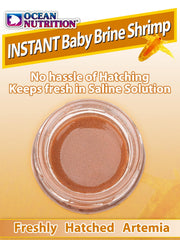 Ocean Nutrition Instant Baby Brine Shrimp Eggs ideal for fry feeding and reef denizens.