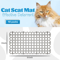 OceanPax cat deterrent mat is durable for long-lasting outdoor use.