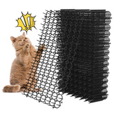 OCEANPAX scat mat 16x8 outdoor guards garden beds with humane spikes for pet-free zones.