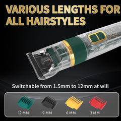 ODJSY clipper waterproof body enables easy cleanup after wet grooming sessions.