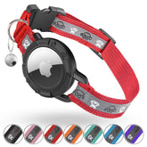Odokele AirTag cat collar holder secures AirTag for tracking.