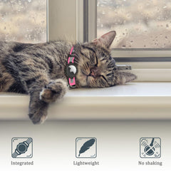 Odokele AirTag Collar TPV holder keeps AirTag secure during activity