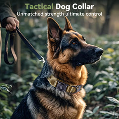 Odokele AirTag holder tactical collar for secure tracking on rugged outings