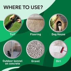 Odorcide K.O.E. kennel odor eliminator saturation application cleans deep odors where they hide.