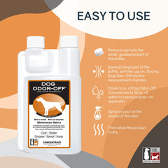 Odorcide Thornell odor eliminator spray neutralizes dog urine odors on carpets